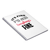 「俺は素晴らし全て素晴らしだ素晴らし」 ノートブック (右側)