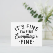 俺は素晴らし全て素晴らしだ素晴らし ポストカード (スタンド正面)