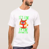 俺は素晴らし全て素晴らしだ素晴らし Tシャツ (正面)
