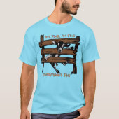 俺は素晴らし全て素晴らしヤギ素晴らしだおもしろい Tシャツ (正面)