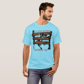 俺は素晴らし全て素晴らしヤギ素晴らしだおもしろい Tシャツ (正面フル)