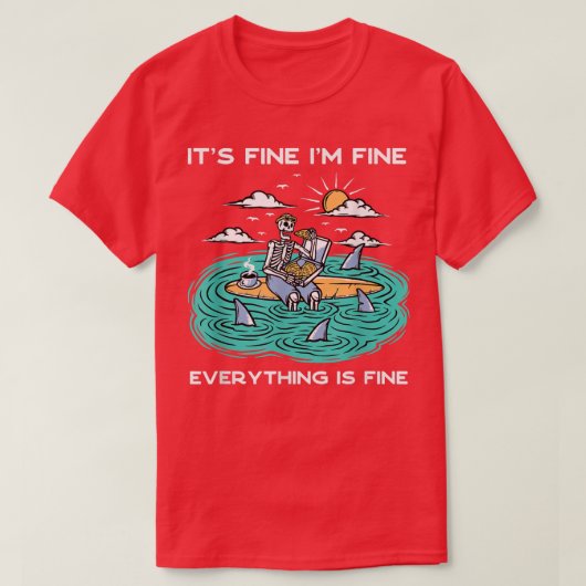 俺は素晴らし全素晴らし体だ素晴らしよ Tシャツ (デザイン正面)