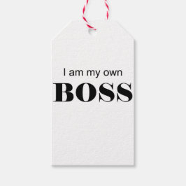 俺は自分のボスだ！ ギフトタグ