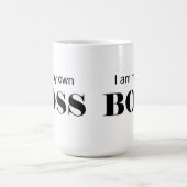 俺は自分のボスだ！ コーヒーマグカップ (中央)