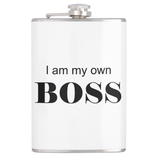 俺は自分のボスだ！ フラスク (正面)