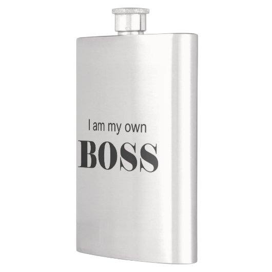 俺は自分のボスだ！ フラスク (左)