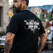 俺は自分の背後に立つ Tシャツ