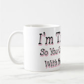 俺は花嫁だ コーヒーマグカップ (左)