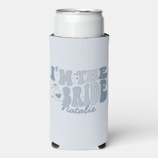 俺は花嫁の俺だクールパーソナライズされた スリム缶クーラー (Seltzer正面)