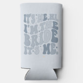 俺は花嫁の俺だクールパーソナライズされた スリム缶クーラー (裏面)