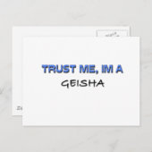 『俺は芸者だ』 ポストカード (正面/裏面)