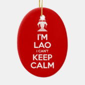 俺は落ち着けな保い セラミックオーナメント (裏面)