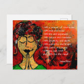 俺は詩の書き棒だ ポストカード (正面/裏面)