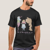 俺は誰だ?アリス Tシャツ (正面)