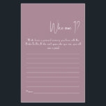 俺は誰だ?シャワーゲームフライヤー チラシ<br><div class="desc">自分のテキストを追加して自分で作成する。高度な編集ツールにアクセスするには、「パーソナライズ」に移動し、下にスクロールし、「さらにクリック」リンクを押す。より一致するクリックデザインの場合は、「このコレクションの他の製品」リンク</div>