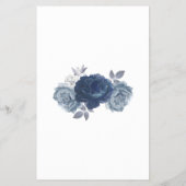 俺は誰だ?ブライダルシャワーゲームカードフライヤー チラシ (裏面)