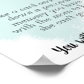 俺は誰だ?ベビーシャワーゲームのサイン印刷可能 ポスター (角)