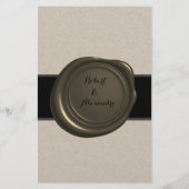 俺は誰だ？ |ペンとインクウェルブライダルシャワーゲームカード チラシ (裏面)