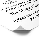 俺は誰だ？花 ポスター (角)