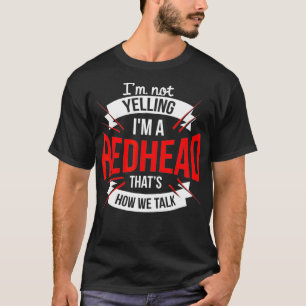 俺は赤毛を叫んでない Tシャツ