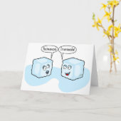 俺は超氷カッコいい塊だ カード (黄色い花)