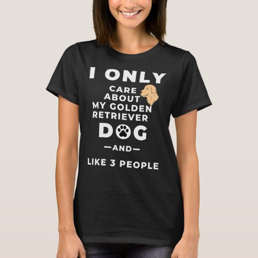 俺は金気にのレトリバー犬の事だ Tシャツ (正面)