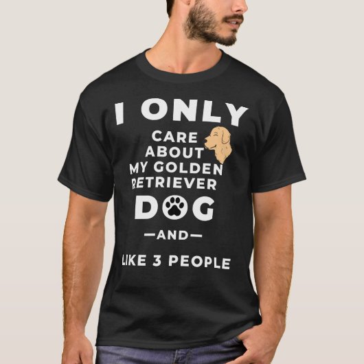 俺は金気にのレトリバー犬の事だ Tシャツ (正面)