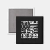 俺は魚釣りに行って知ってる マグネット (正面/裏面)