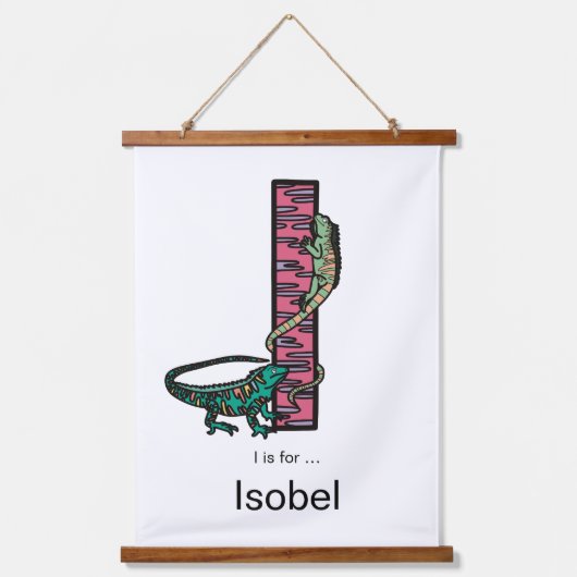 俺は…パーソナライズされた 吊り下げ型タペストリー (正面)