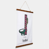 俺は…パーソナライズされた 吊り下げ型タペストリー (傾斜あり)