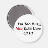 俺も忙しお前が気にだ！ マグネット (正面/裏面)