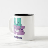 俺をスマイル! ツートーンマグカップ (正面左)