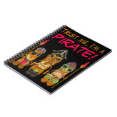 俺を信じて、海賊だ、ティキ・パイレーツおもしろい。 ノートブック (左側)