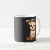 俺を裏切った!かわいい犬 コーヒーマグカップ (正面右)