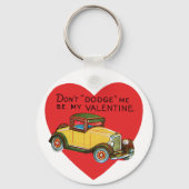 俺を裏切るなバレンタインだ！レトロバレンタイン キーホルダー (正面)