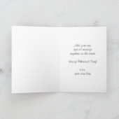 俺を裏切るなバレンタインだ!レトロバレンタイン シーズンカード (内部)