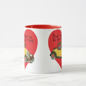 俺を裏切るなバレンタインだ!レトロバレンタイン マグカップ (中央)