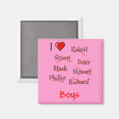 『俺♥少年』 マグネット (正面/裏面)