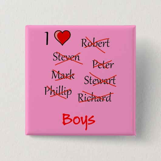 『俺♥少年』 缶バッジ (正面)