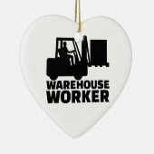 倉庫の労働者 セラミックオーナメント (右)