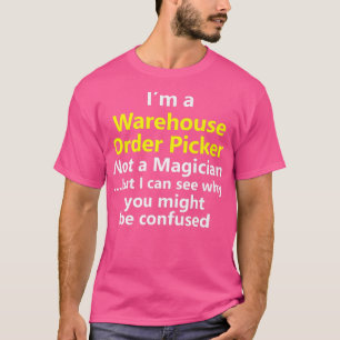 倉庫ピッカーパッカーアソシエイトジョブナイトシフト Tシャツ