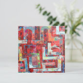 倉庫フラットカード 招待状 (スタンド正面)