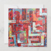 倉庫フラットカード 招待状 (正面)