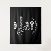 倉庫係の役職タイトルのギフト タペストリー (正面)