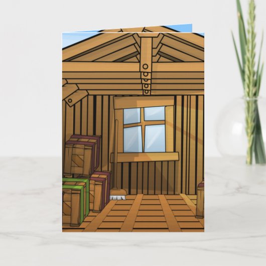 倉庫小屋 カード (正面)