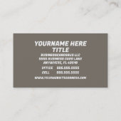 倉庫通路 名刺 (裏面)