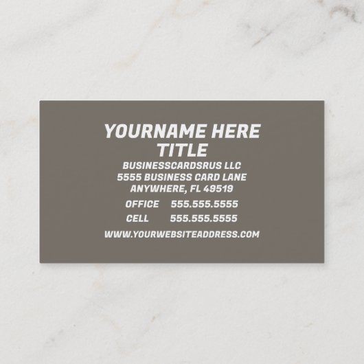 倉庫通路 名刺 (裏面)