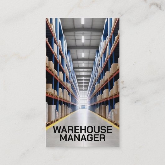 倉庫通路 名刺 (正面)