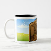 倉庫 ツートーンマグカップ (左)