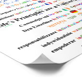 個々に力を与える*集合的に勢いを盛り上げる ポスター (角)